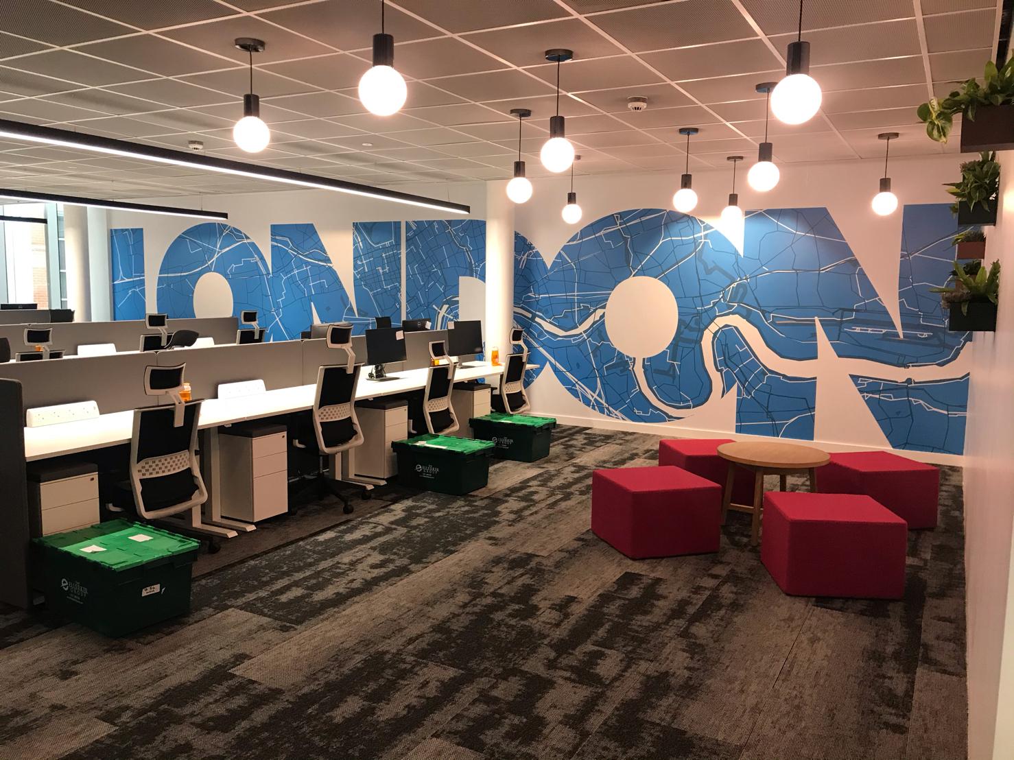 Office Fit-Out of Pluralsight Dublin